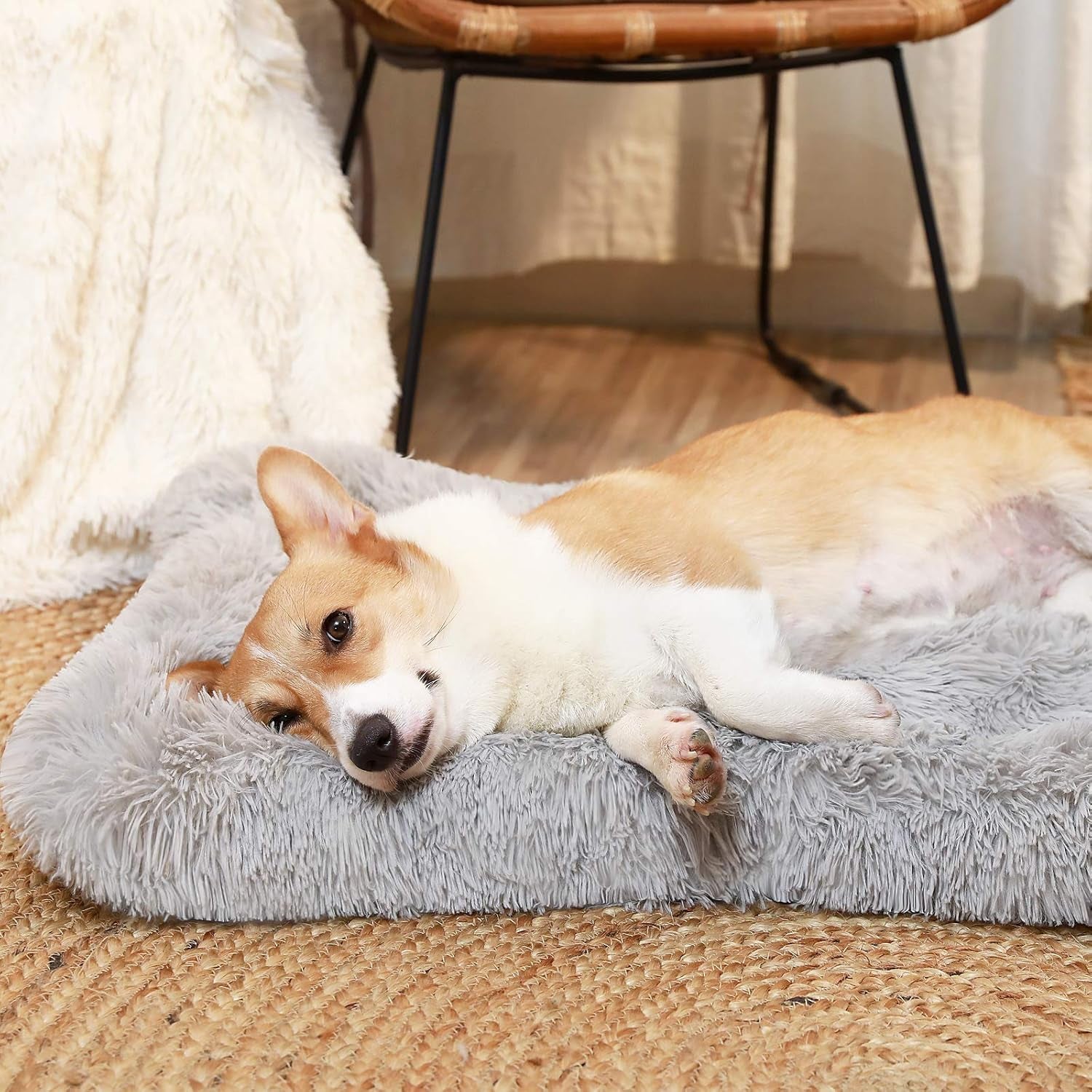 HACHIKITTY Calming Dog Bed Crate Pads