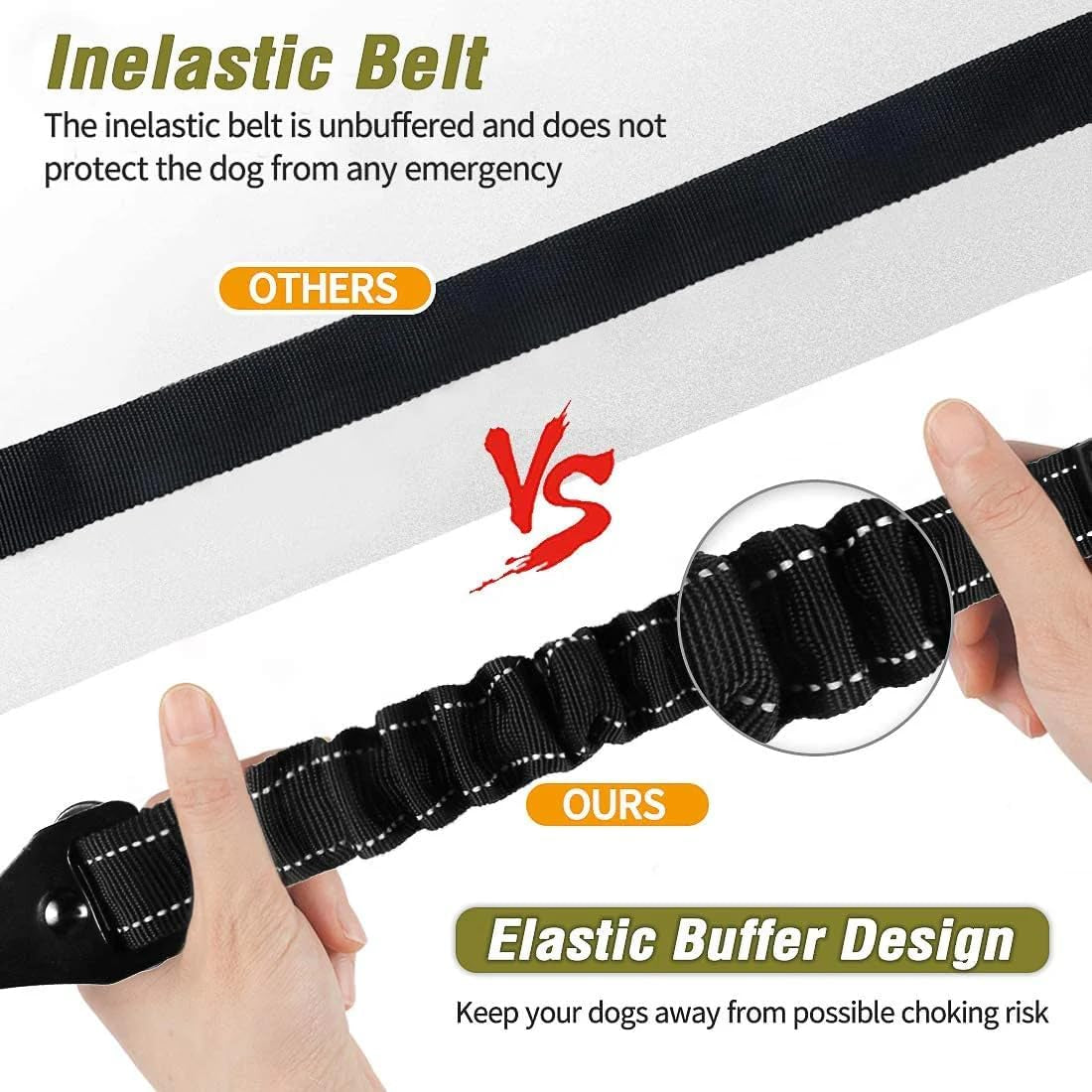 Dog Seat Belt,New 2-In-1 Multi-Functional Dog Car Seatbelts