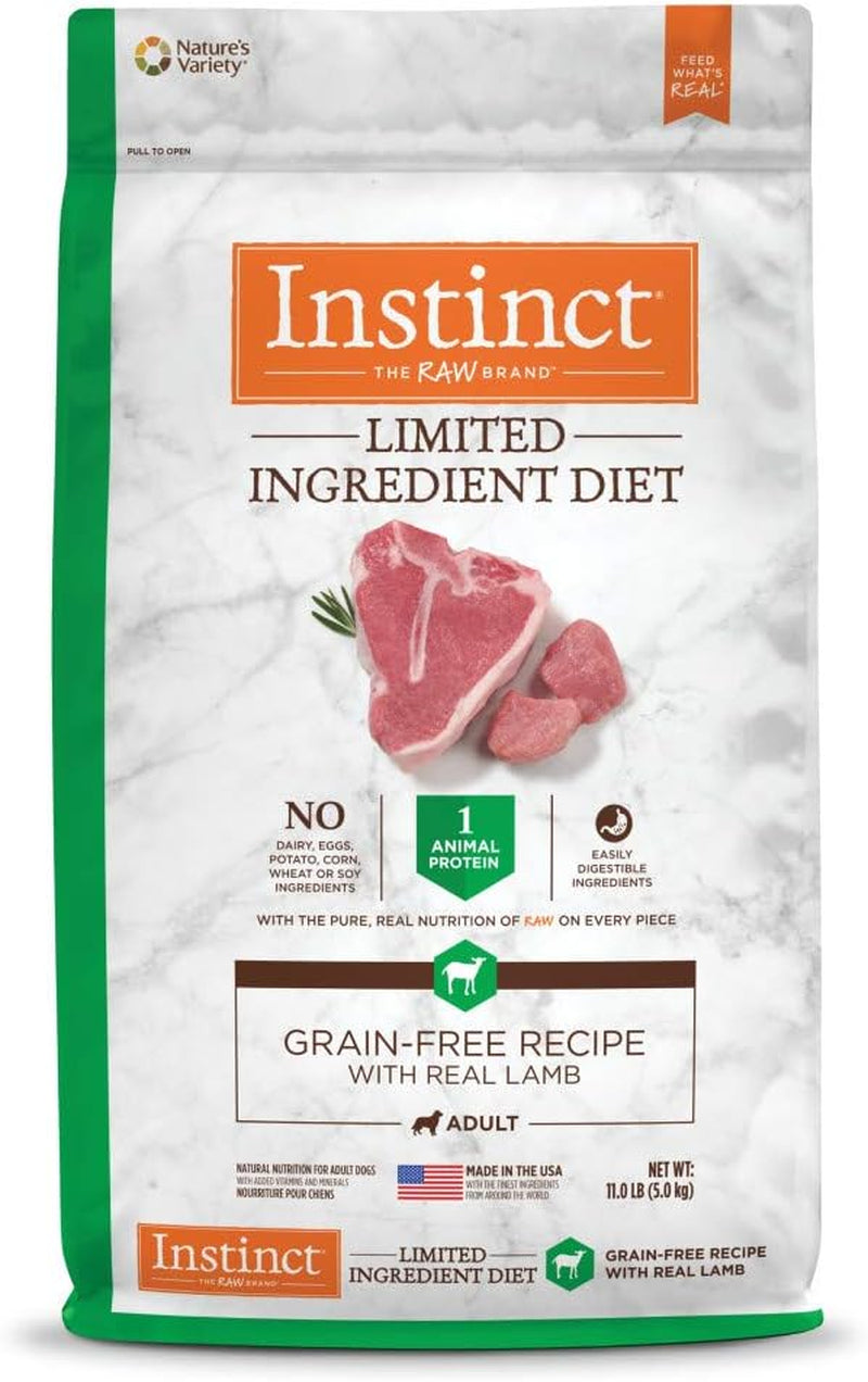 Instinct Limited Ingredient Diet, Natural Dry Dog Food, Grain Free Recipe - Real Turkey, 22 Lb. Bag