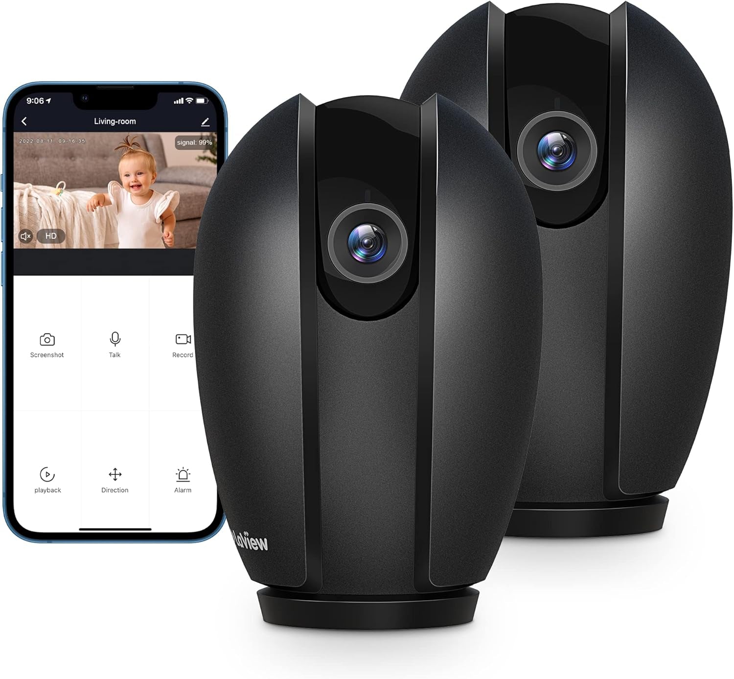 Home Security Camera System with Motion Detection