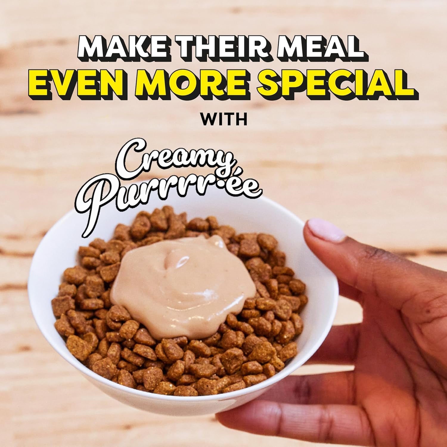 Temptations Creamy Puree Squeezable Lickable Wet Cat Treats with Salmon, 0.42 Oz. Tubes, 24 Count