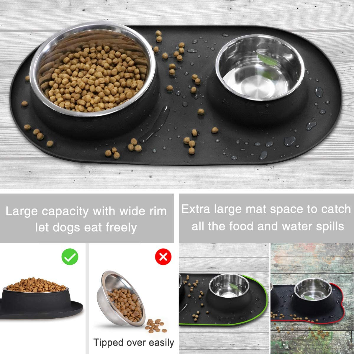 WESEN Dog/Cat Slow Feeder Bowl