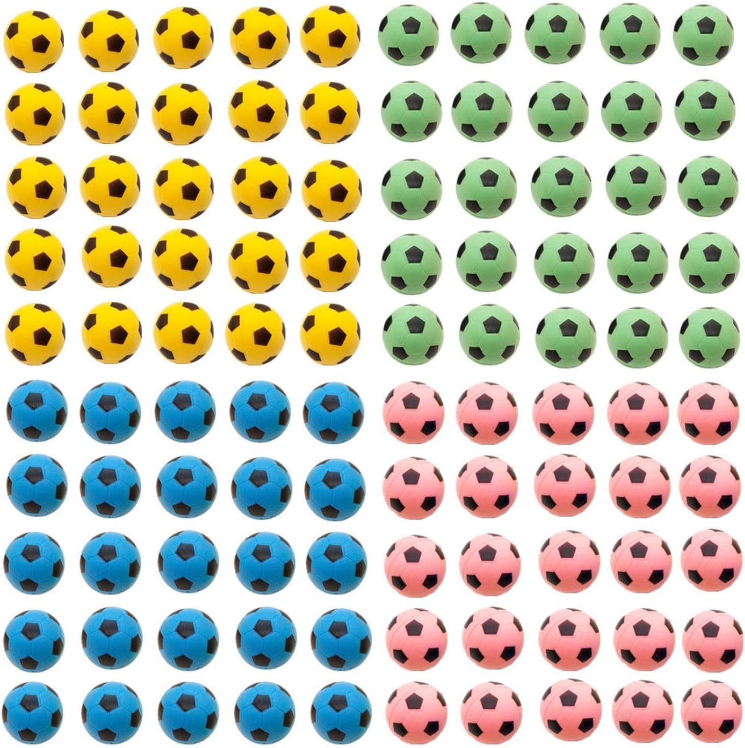 Foam Soccer Balls Cat Toys - Pack of 12