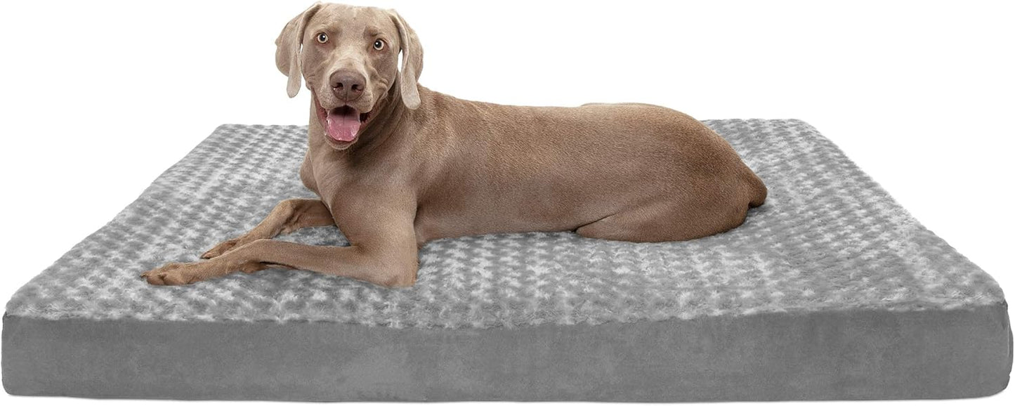 Furhaven Cooling Gel Dog Bed for Medium/Small Dogs 