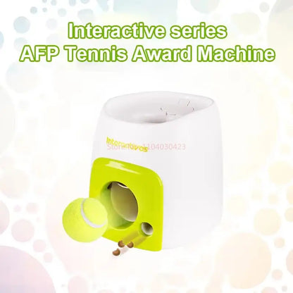 Dog Tennis Ball Launcher Dogs Chase Automatic Toys Food Reward Machine Smart Feeder Throwing Mmachine Pet Ball Thrower