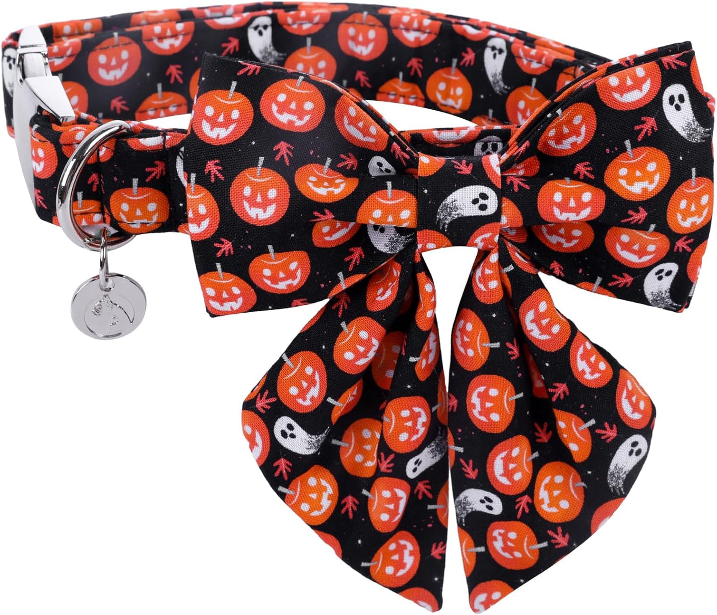 DOGWONG Hemp Cotton Dog Collar with Bow