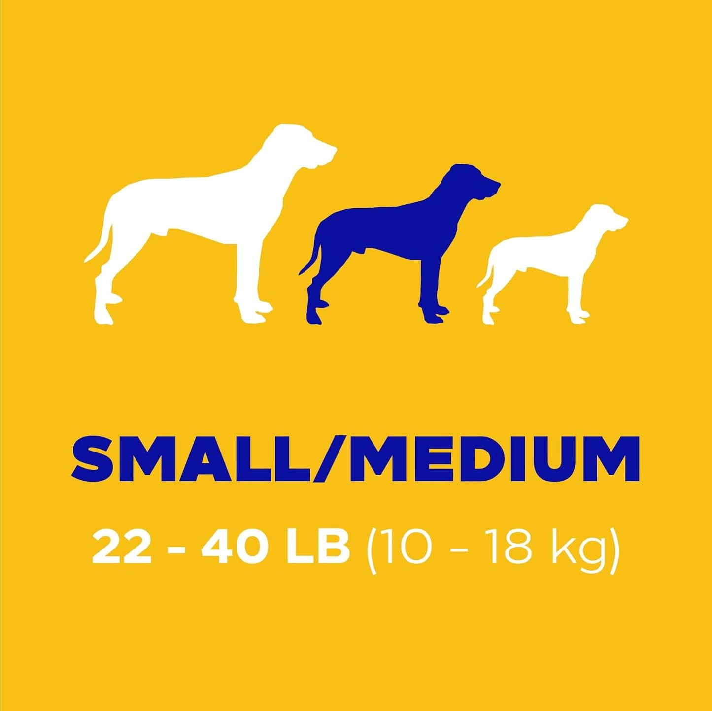 Pedigree DENTASTIX Small/Medium Dog Dental Treats Original Flavor Dental Bones, 5.57 Oz. Pack, Pack of 7 (70 Total Treats)