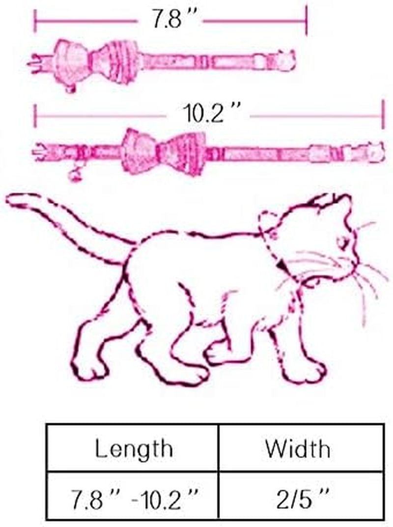 CHUKCHI 2 Pack/Set Cat Collar 