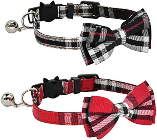 CHUKCHI 2 Pack/Set Cat Collar 