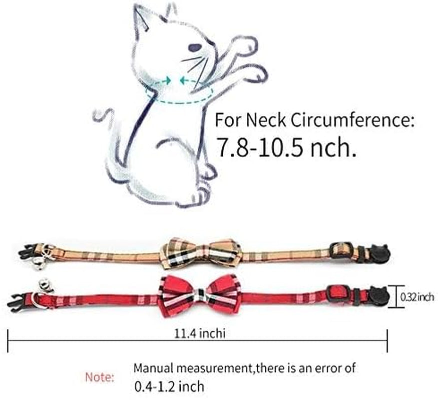 CHUKCHI 2 Pack/Set Cat Collar 